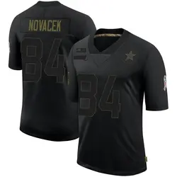 Nike Jay Novacek Dallas Cowboys Youth Limited Black 2020 Salute To Service Jersey
