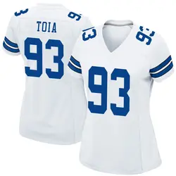 Nike Jay Toia Dallas Cowboys Women's Game White Jersey