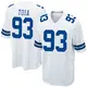 Nike Jay Toia Dallas Cowboys Youth Game White Jersey