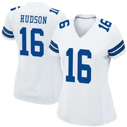 Nike Jordan Hudson Dallas Cowboys Women's Game White Jersey