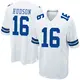 Nike Jordan Hudson Dallas Cowboys Youth Game White Jersey