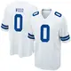Nike Julius Wood Dallas Cowboys Men's Game White Jersey