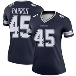 Nike Justin Barron Dallas Cowboys Women's Legend Navy Jersey