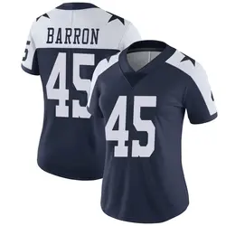 Nike Justin Barron Dallas Cowboys Women's Limited Navy Alternate Vapor Untouchable Jersey