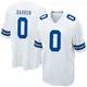 Nike Justin Barron Dallas Cowboys Youth Game White Jersey