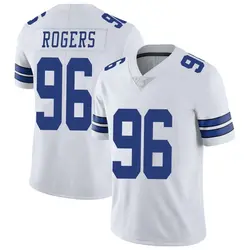 Nike Justin Rogers Dallas Cowboys Youth Limited White Vapor Untouchable Jersey