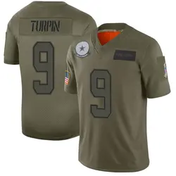 Nike KaVontae Turpin Dallas Cowboys Men's Limited Camo 2019 Salute to Service Jersey