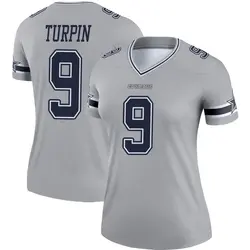 Nike KaVontae Turpin Dallas Cowboys Women's Legend Gray Inverted Jersey