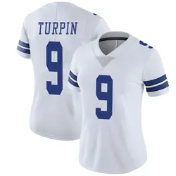 Nike KaVontae Turpin Dallas Cowboys Women's Limited White Vapor Untouchable Jersey