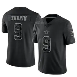 Nike KaVontae Turpin Dallas Cowboys Youth Limited Black Reflective Jersey
