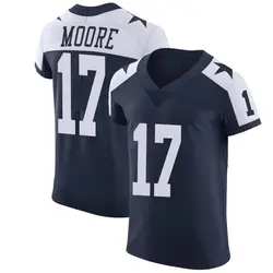 Kellen Moore Dallas Cowboys Men's Elite Navy Alternate Vapor Untouchable Jersey