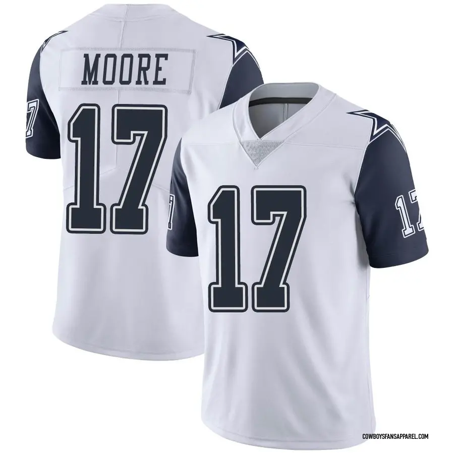 Nike Kellen Moore Dallas Cowboys Men's Limited White Color Rush Vapor Untouchable Jersey