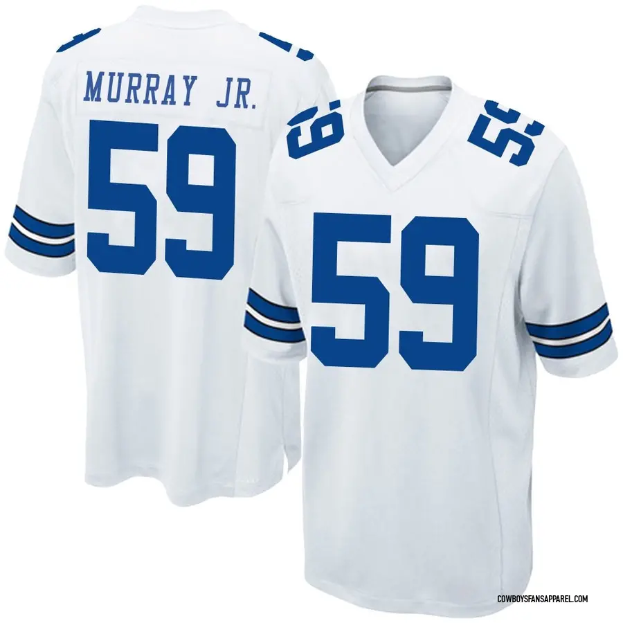 Nike Kenneth Murray Jr. Dallas Cowboys Men's Game White Jersey