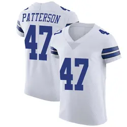 Nike Langston Patterson Dallas Cowboys Men's Elite White Vapor Untouchable Jersey