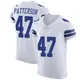 Nike Langston Patterson Dallas Cowboys Men's Elite White Vapor Untouchable Jersey
