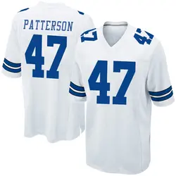 Nike Langston Patterson Dallas Cowboys Men's Game White Jersey