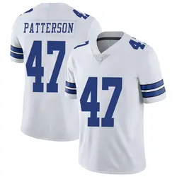 Nike Langston Patterson Dallas Cowboys Men's Limited White Vapor Untouchable Jersey
