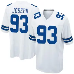 Nike Linval Joseph Dallas Cowboys Youth Game White Jersey