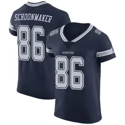 Luke Schoonmaker Dallas Cowboys Men's Elite Navy Team Color Vapor Untouchable Jersey