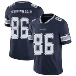 Luke Schoonmaker Dallas Cowboys Men's Limited Navy Team Color Vapor Untouchable Jersey