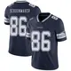 Nike Luke Schoonmaker Dallas Cowboys Men's Limited Navy Team Color Vapor Untouchable Jersey