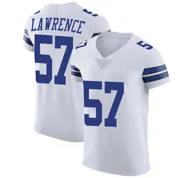 Nike Malachi Lawrence Dallas Cowboys Men's Elite White Vapor Untouchable Jersey