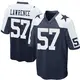 Nike Malachi Lawrence Dallas Cowboys Men's Game Navy Blue Throwback Jersey