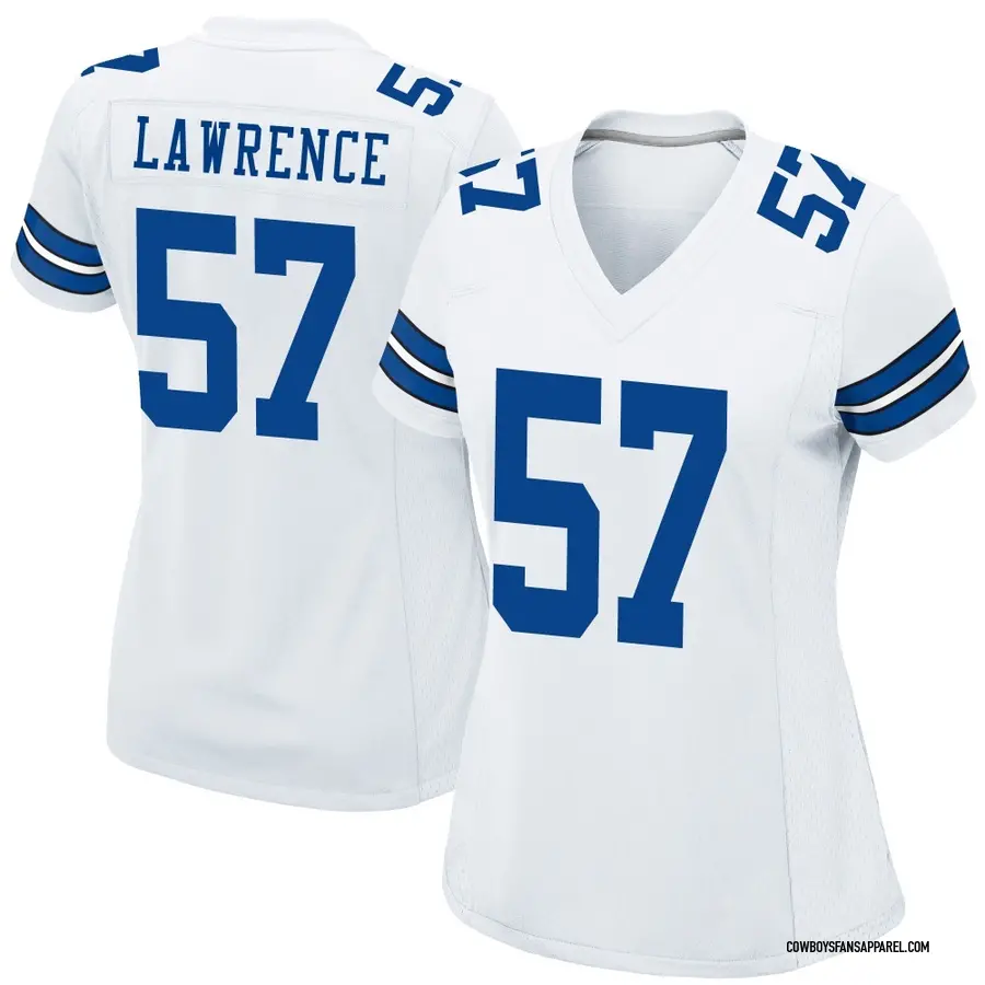 Nike Malachi Lawrence Dallas Cowboys Women's Game White Jersey