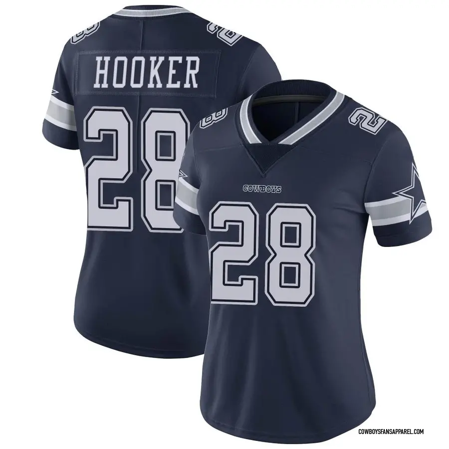 Nike Malik Hooker Dallas Cowboys Women's Limited Navy Team Color Vapor Untouchable Jersey