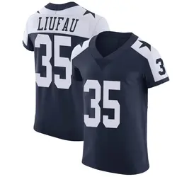 Nike Marist Liufau Dallas Cowboys Men's Elite Navy Alternate Vapor Untouchable Jersey