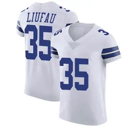 Nike Marist Liufau Dallas Cowboys Men's Elite White Vapor Untouchable Jersey
