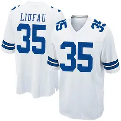 Nike Marist Liufau Dallas Cowboys Men's Game White Jersey