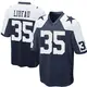 Nike Marist Liufau Dallas Cowboys Youth Game Navy Blue Throwback Jersey