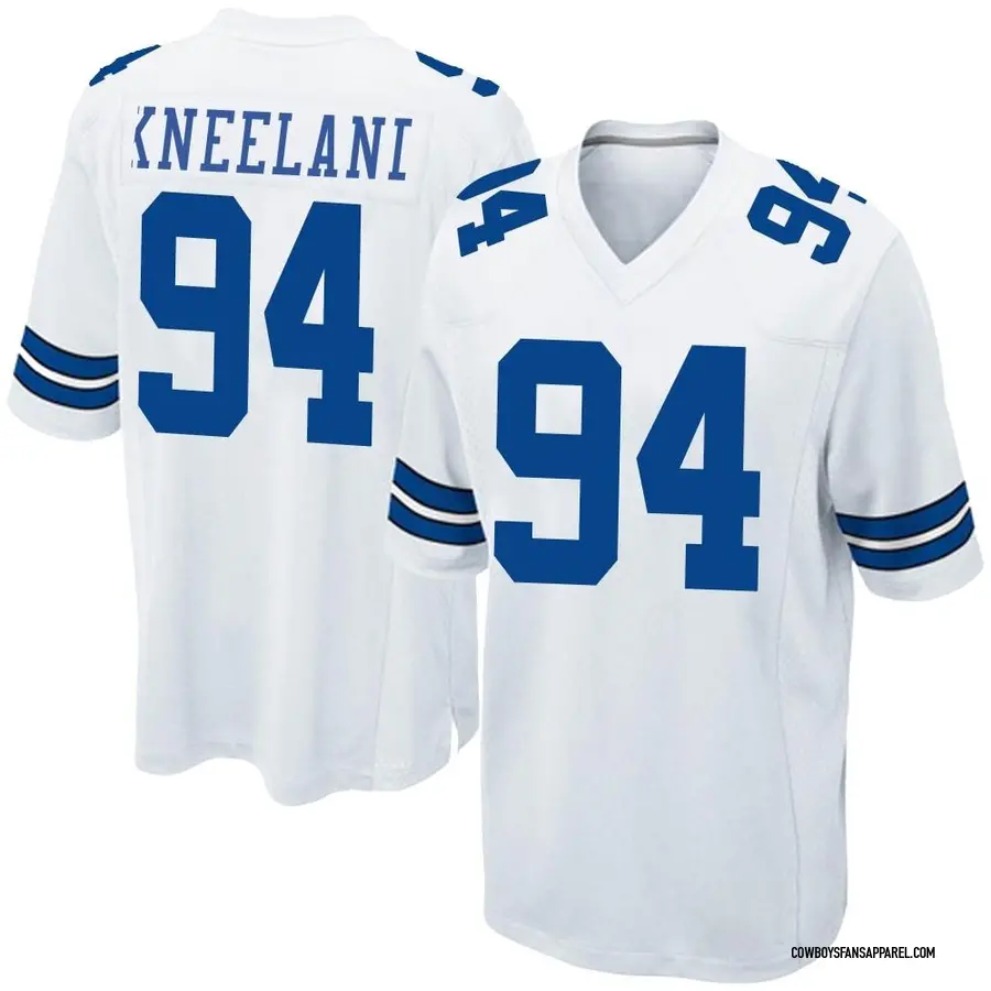 Nike Marshawn Kneeland Dallas Cowboys Youth Game White Jersey