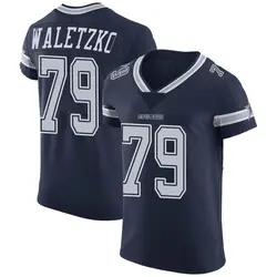 Matt Waletzko Dallas Cowboys Men's Elite Navy Team Color Vapor Untouchable Jersey