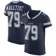 Nike Matt Waletzko Dallas Cowboys Men's Elite Navy Team Color Vapor Untouchable Jersey