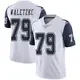 Nike Matt Waletzko Dallas Cowboys Youth Limited White Color Rush Vapor Untouchable Jersey