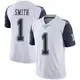 Nike Mazi Smith Dallas Cowboys Men's Limited White Color Rush Vapor Untouchable Jersey