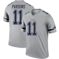 Nike Micah Parsons Dallas Cowboys Men's Legend Gray Inverted Jersey