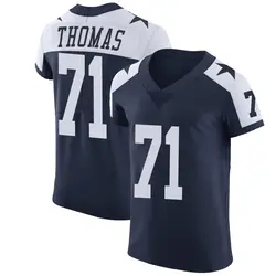 Nike Nathan Thomas Dallas Cowboys Men's Elite Navy Alternate Vapor Untouchable Jersey