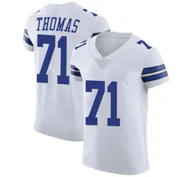 Nike Nathan Thomas Dallas Cowboys Men's Elite White Vapor Untouchable Jersey