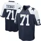 Nike Nathan Thomas Dallas Cowboys Men's Game Navy Blue Throwback Jersey