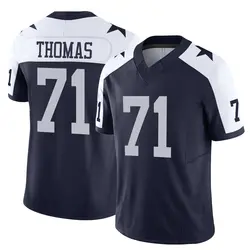 Nike Nathan Thomas Dallas Cowboys Men's Limited Navy Alternate Vapor F.U.S.E. Jersey