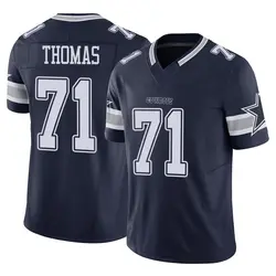 Nike Nathan Thomas Dallas Cowboys Youth Limited Navy Vapor F.U.S.E. Jersey