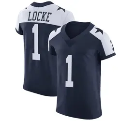 Nike P.J. Locke Dallas Cowboys Men's Elite Navy Alternate Vapor Untouchable Jersey