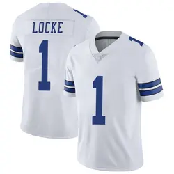 Nike P.J. Locke Dallas Cowboys Youth Limited White Vapor Untouchable Jersey