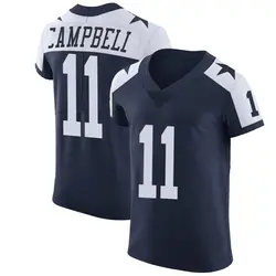 Nike Parris Campbell Dallas Cowboys Men's Elite Navy Alternate Vapor Untouchable Jersey
