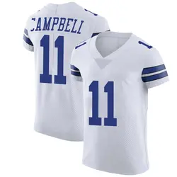 Nike Parris Campbell Dallas Cowboys Men's Elite White Vapor Untouchable Jersey
