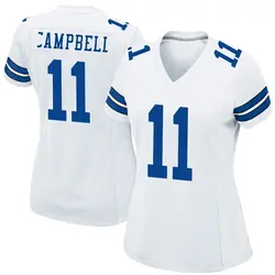 Nike Parris Campbell Dallas Cowboys Women's Game White Jersey