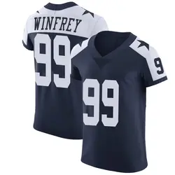 Perrion Winfrey Dallas Cowboys Men's Elite Navy Alternate Vapor Untouchable Jersey